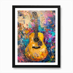 Acoustic Guitar 5 Art Print