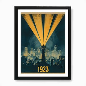 Aihrgdesign A Vintage Technology Poster Celebrating The Wides 38114f39 6278 4858 808f 8211539f2d5d 3 Art Print