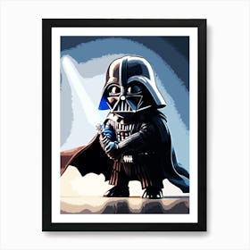 Darth Vader Star Wars movie 2 Art Print