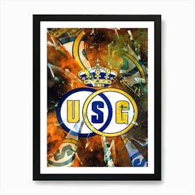 Union Saint Gilloise Art Print