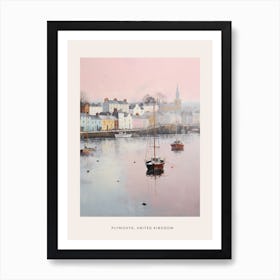 Dreamy Winter Painting Poster Plymouth United Kingdom 1 Art Print