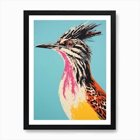 Andy Warhol Style Bird Roadrunner 2 Affiche