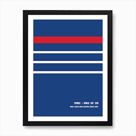 France World Cup Art Print