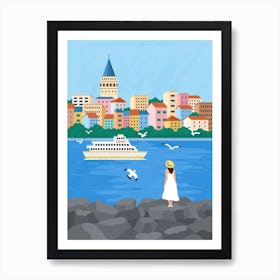 Istanbul Turkey Art Print