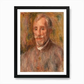 Portrait Of Félix Hippolyte Lucas (1918), Pierre Auguste Renoir Art Print