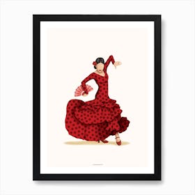 Flamenco Dancer Affiche