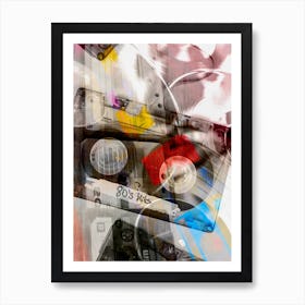 Retro Love2 Art Print