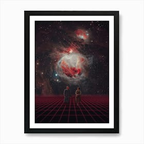 On The Grid Art Print