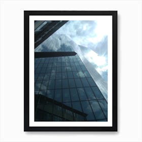 Skyscraper Stock Videos & Royalty-Free Footage Art Print