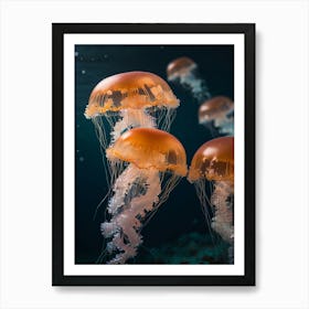 Jellyfishes Art Print