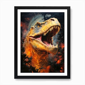 Dinosaur T - Rex Art Print