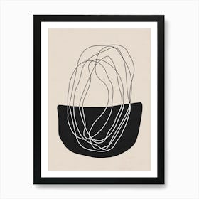 Minimal Art 4 Art Print