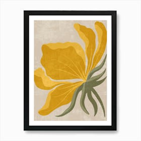 Yellow Flower 4 Art Print