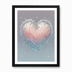 Valentine'S Day Heart 1 Art Print