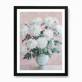 A World Of Flowers Chrysanthemum 4 Painting Art Print