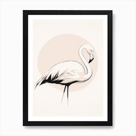 Flamingo 3 Art Print