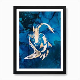 Koi Fish Art Print