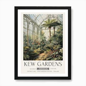 William Morris Print Botanical Kew Gardens Print Vintage London Art Print