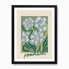 Honolulu Market Art Print