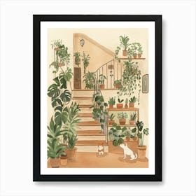 Houseplants Art Print