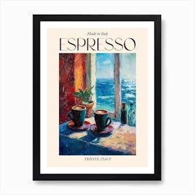 Trieste Espresso Made In Italy 3 Poster Art Print