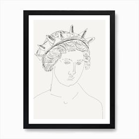 Strength And Beauty Art Print