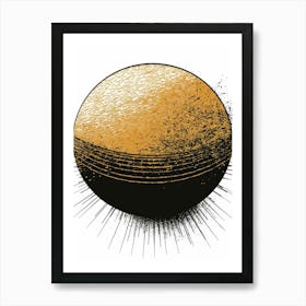 Saturn 16 Art Print