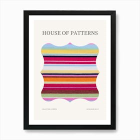 Stripes Pattern Poster 7 Art Print