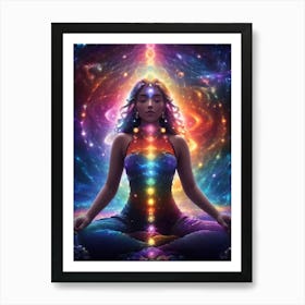 Chakras Art Print