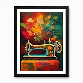 Sewing Machine Art Print