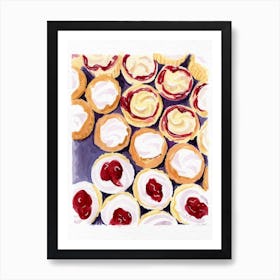 Sweet Cupcakes Art Print