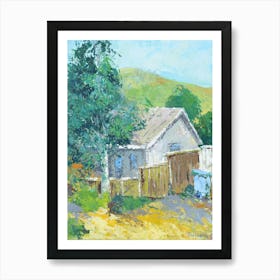 The House Art Print