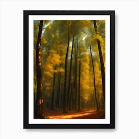 Autumn Forest 87 Art Print