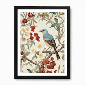 Bird On A Branch 38 Art Print