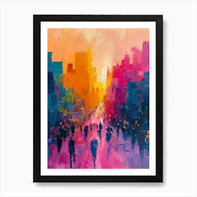 Cityscape 17 Art Print