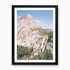 Yosemite Nevada Falls Art Print