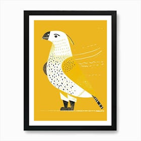 Yellow Eagle 1 Art Print