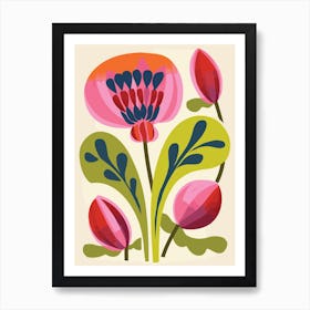 Hawaiian Poppies Art Print