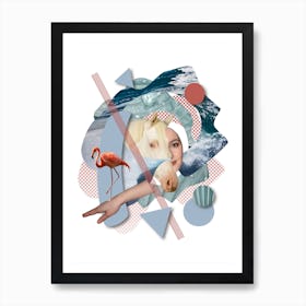 Breaking The Waves (1) Art Print