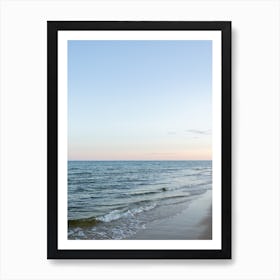 Sunset At The Beach | Portugal Art Print