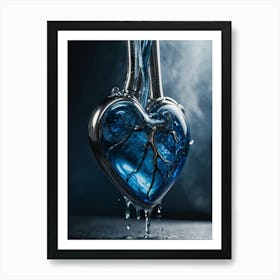 Heart Of Water Art Print