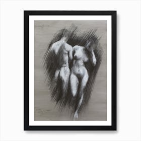 Adam & Eve (2013) Art Print