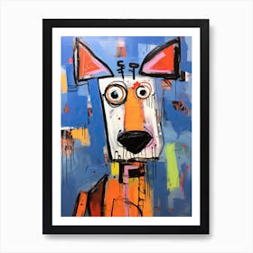 Graffiti Hounds: Neo-Expressionism, Basquiat Style Art Print