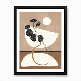 Branches In The Vase 1 Art Print