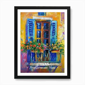 Mediterranean Views Athens 4 Art Print