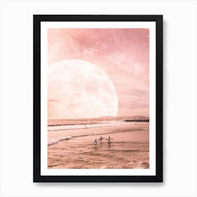 Surfs Up Art Print