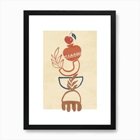 Apple Print Art Print