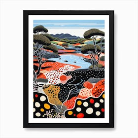 Olbia, Italy, Illustration In The Style Of Pop Art 4 Art Print