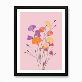 Sweet Peas 2 Art Print