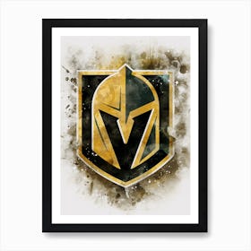 Vegas Golden Knights Art Print